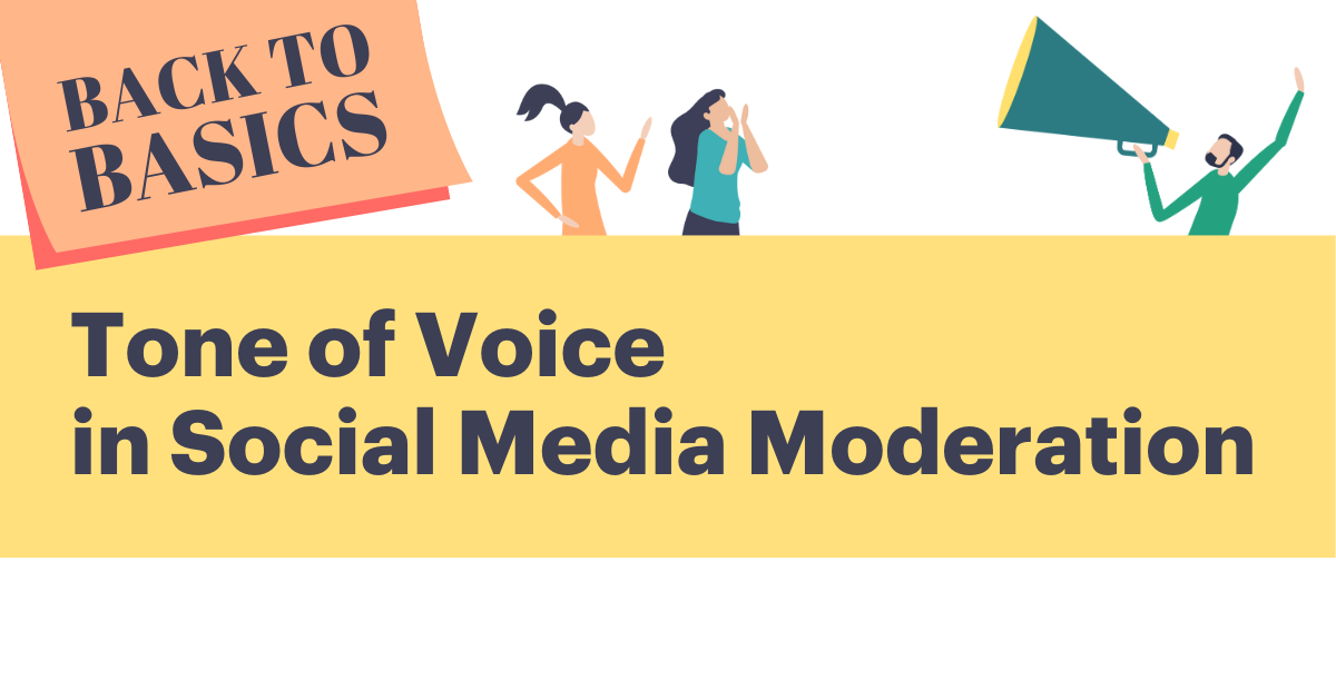 Tone of Voice in social media moderation