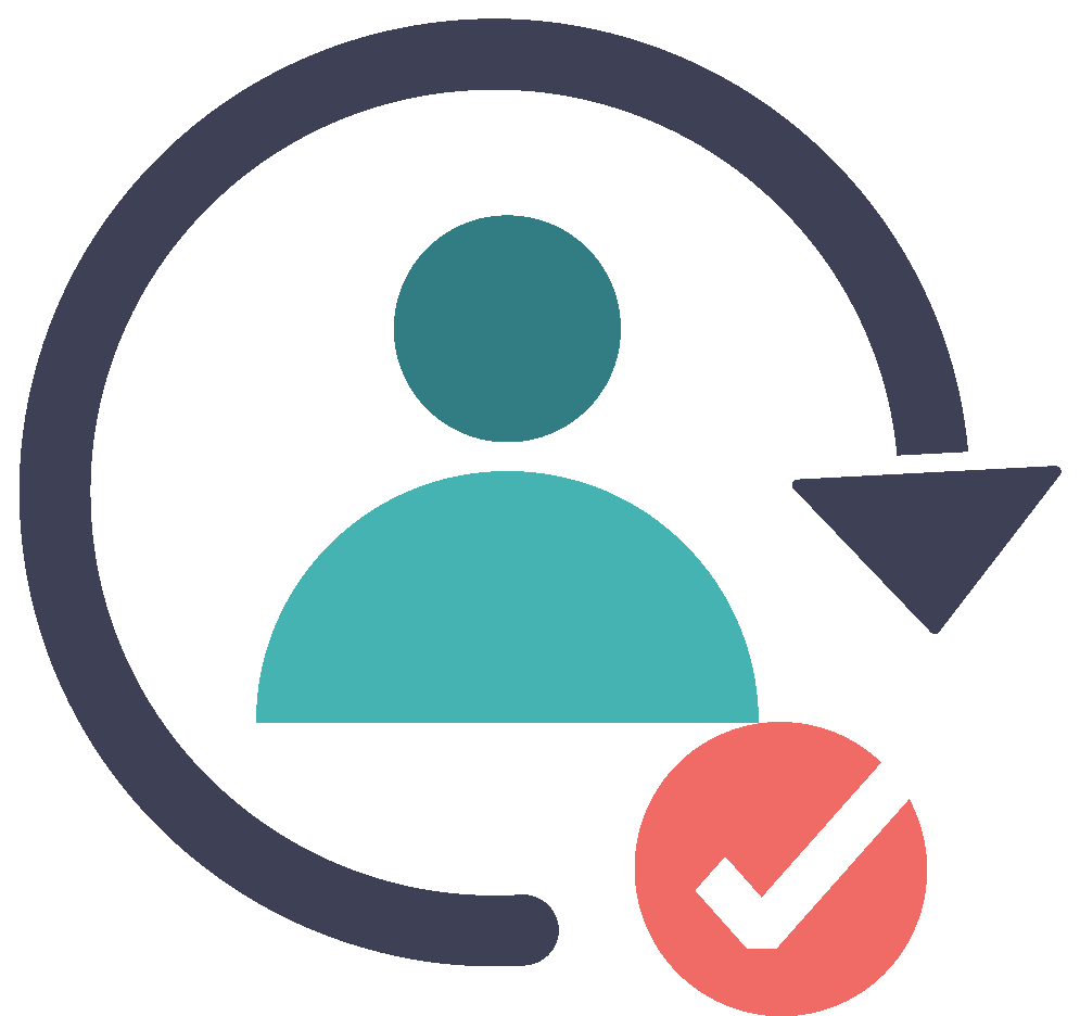 An image to depict a person with a tick