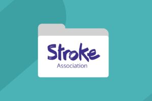 An image of Stroke Association logo on for a case study about the virtual challenges moderation Social AF did for the charity
